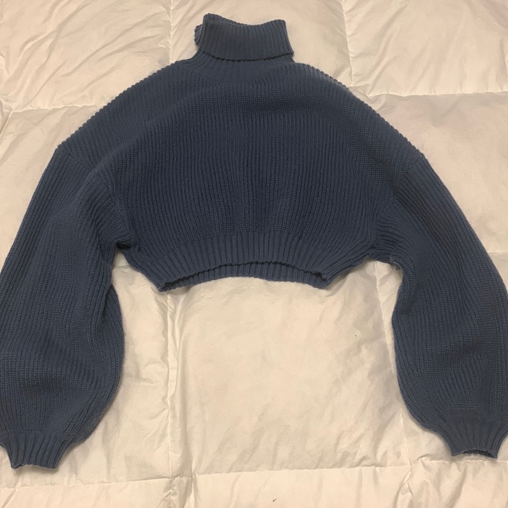 Cropped Turtleneck sweater
